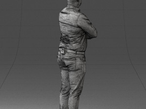 man casual 0701 3d print ready 3D 打印模型