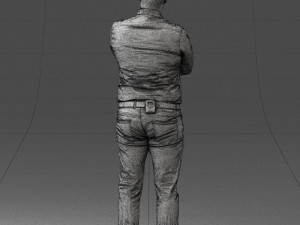 man casual 0701 3d print ready 3D 打印模型