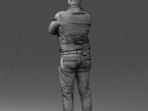 man casual 0701 3d print ready 3D 打印模型