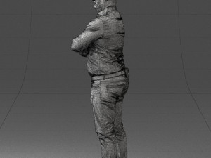 man casual 0701 3d print ready 3D 打印模型