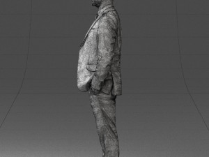 man in suit 0809-1 3D 模型