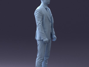 man in suit 0904 3D मॉडल