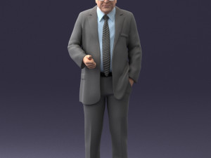 old man 0617 3d print ready 3D Print Model