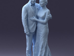 000200 Wedding Couple 1026 3d 3Dプリントモデル