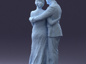 000200 Wedding Couple 1026 3d 3Dプリントモデル