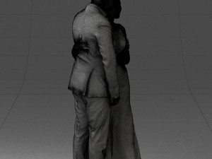 000200 Wedding Couple 1026 3d 3Dプリントモデル