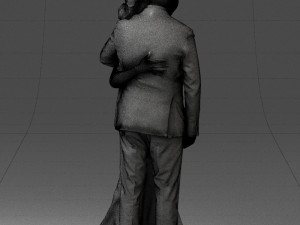 000200 Wedding Couple 1026 3d 3Dプリントモデル