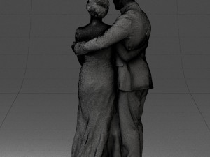 000200 Wedding Couple 1026 3d 3Dプリントモデル