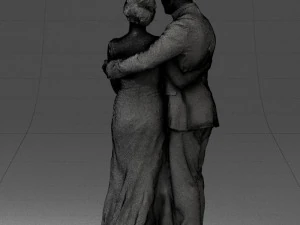 000200 Wedding Couple 1026 3d 3D Print Model