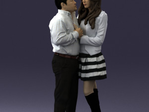 ouple in love 0209 3D Модель