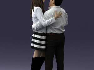 ouple in love 0209 3D Модель