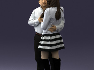 ouple in love 0209 3D Модель