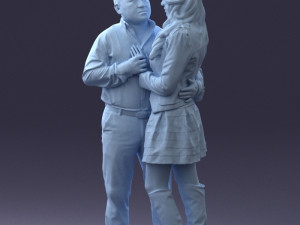 ouple in love 0209 3D Модель