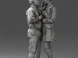 ouple in love 0209 3D Модель