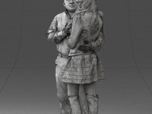 ouple in love 0209 3D Модель