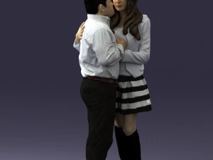 ouple in love 0209 3d print ready 3D Print Model