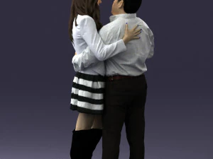 ouple in love 0209 3d print ready 3D Print Model