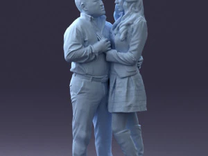 ouple in love 0209 3d print ready 3D Print Model