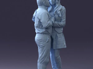 ouple in love 0209 3d print ready 3D Print Model
