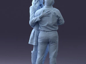 ouple in love 0209 3d print ready 3D Print Model