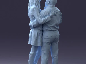 ouple in love 0209 3d print ready 3D Print Model