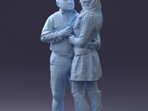 ouple in love 0209 3d print ready 3D Print Model
