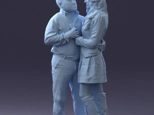 ouple in love 0209 3d print ready 3D Print Model