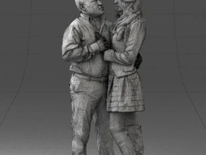 ouple in love 0209 3d print ready 3D Print Model