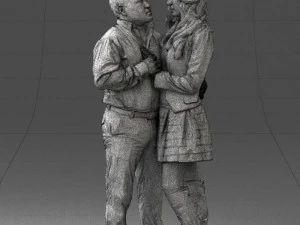ouple in love 0209 3d print ready 3D Print Model