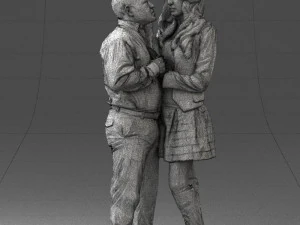 ouple in love 0209 3d print ready 3D Print Model