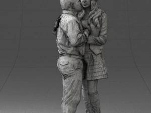 ouple in love 0209 3d print ready 3D Print Model