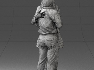 ouple in love 0209 3d print ready Modello di stampa 3D