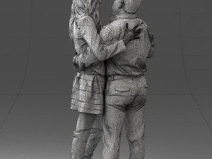 ouple in love 0209 3d print ready 3D Print Model
