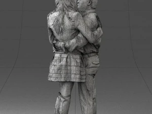 ouple in love 0209 3d print ready 3D Print Model