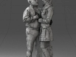 ouple in love 0209 3d print ready 3D Print Model