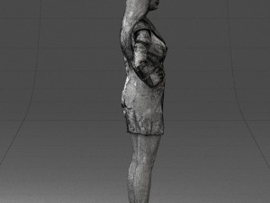 girl posed 0708-2 3D 模型