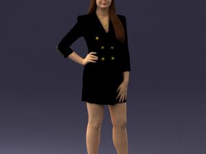 girl posed 0708-2 3d print ready 3D Принт Модель