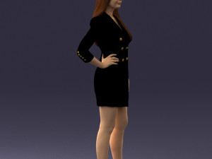 girl posed 0708-2 3d print ready 3D Принт Модель