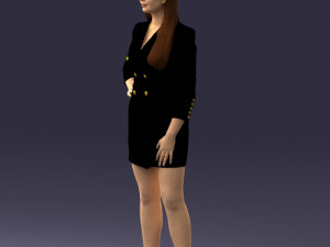 girl posed 0708-2 3d print ready 3D Принт Модель