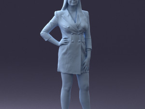 girl posed 0708-2 3d print ready 3D Принт Модель
