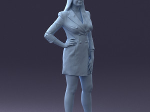 girl posed 0708-2 3d print ready 3D Принт Модель