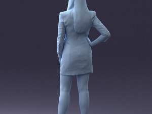 girl posed 0708-2 3d print ready 3D Принт Модель