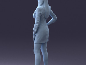 girl posed 0708-2 3d print ready 3D Принт Модель