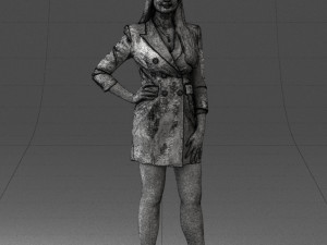 girl posed 0708-2 3d print ready 3D Принт Модель