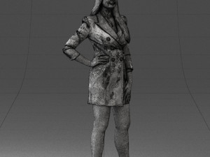 girl posed 0708-2 3d print ready 3D Принт Модель