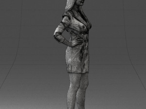 girl posed 0708-2 3d print ready 3D Принт Модель