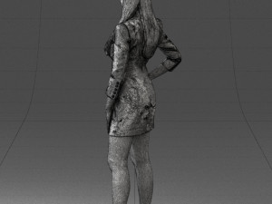 girl posed 0708-2 3d print ready 3D Принт Модель