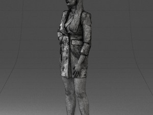 girl posed 0708-2 3d print ready 3D Принт Модель