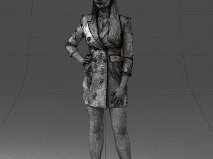girl posed 0708-2 3d print ready 3D Принт Модель