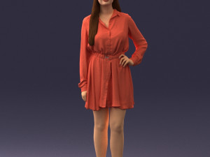 beautiful woman 0628 3d print ready Modèles 3D en vedette